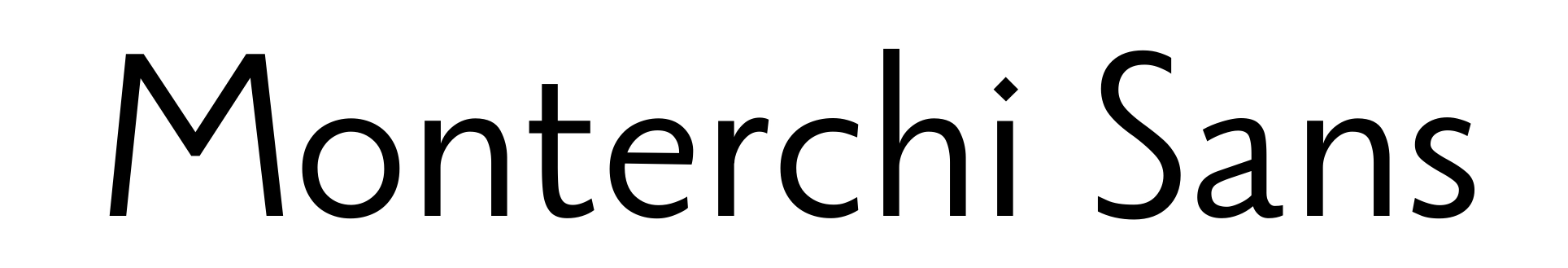 Monterchi Sans